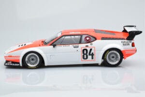 BMW M1 Equipe Dominique Lacaud #84 H. Stuck / Burger / D. Lacaud 24 Hours of Le Mans 1980 Minichamps 1:18 155802984 Metāls — attēls 3 no 6