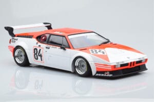BMW M1 Equipe Dominique Lacaud #84 H. Stuck / Burger / D. Lacaud 24 Hours of Le Mans 1980 Minichamps 1:18 155802984 Metāls — attēls 4 no 6
