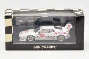 BMW M1 IMSA #25 Red Lobster Cowart / Miller LA Times Grand Prix Winner 1981 Minichamps 1:43 430812525 Metāls — attēls 4 no 4