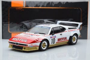 BMW M1 Motul #10 B. Darniche / A. Mahe Rally Tour de Corse 1982 IXO 1:18 18RMC114 Metāls — attēls 6 no 6