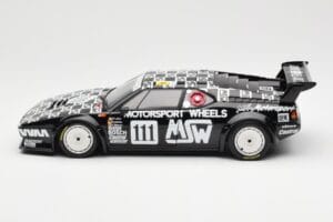 BMW M1 #111 Team MK Motorsport J-L. Witmeur / Krankenberg / Libert 24 Hours of Le Mans 1986 Minichamps 1:18 180862911 Metāls — attēls 4 no 8