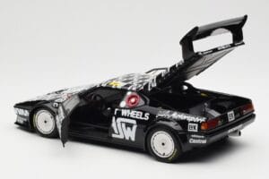 BMW M1 #111 Team MK Motorsport J-L. Witmeur / Krankenberg / Libert 24 Hours of Le Mans 1986 Minichamps 1:18 180862911 Metāls — attēls 5 no 8
