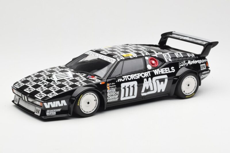 BMW M1 #111 Team MK Motorsport J-L. Witmeur / Krankenberg / Libert 24 Hours of Le Mans 1986 Minichamps 1:18