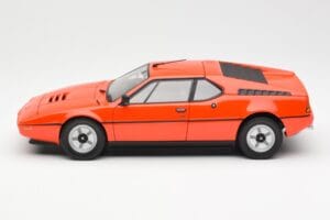BMW M1 Oranžs Metaliks Norev 1:18 183222 Metāls — attēls 4 no 8