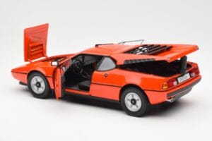 BMW M1 Oranžs Metaliks Norev 1:18 183222 Metāls — attēls 5 no 8