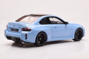 BMW M2 G87 Zandvoort Zils GT Spirit 1:18 GT424 Sveķi — attēls 2 no 6