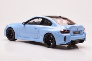 BMW M2 G87 Zandvoort Zils GT Spirit 1:18 GT424 Sveķi — attēls 5 no 6