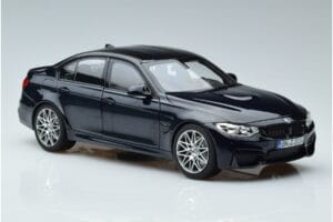 BMW M3 F80 Competition Zils Norev 1:18 183236 Metāls — attēls 5 no 7