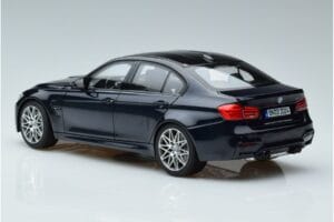 BMW M3 F80 Competition Zils Norev 1:18 183236 Metāls — attēls 6 no 7