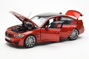 BMW M3 Competition F80 Sakhir Oranžs Norev 1:18 80432411553 Metāls — attēls 2 no 8