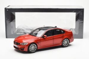 BMW M3 Competition F80 Sakhir Oranžs Norev 1:18 80432411553 Metāls — attēls 8 no 8
