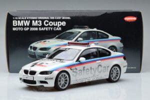 BMW M3 E92 MotoGP Safety Car 2008 Kyosho 1:18 08736GP Metāls — attēls 7 no 7