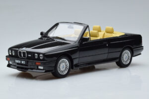 BMW M3 E30 Kabriolets Melns Otto 1:18