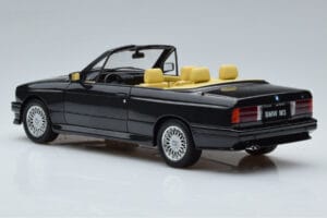 BMW M3 E30 Kabriolets Melns Otto 1:18 OT1012 Sveķi — attēls 5 no 6