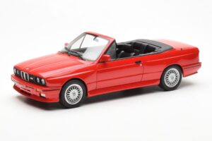 BMW M3 E30 Kabriolets Sarkans Otto 1:18