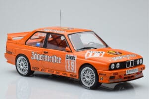 BMW M3 E30 Jagermeister #19 A. Hahne DTM Nurburgring 1992 IXO 1:18 18RMC082A Metāls — attēls 4 no 6
