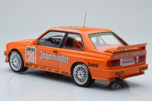 BMW M3 E30 Jagermeister #20 W. Gardner DTM Nurburgring 1992 IXO 1:18 18RMC082B Metāls — attēls 5 no 6