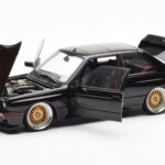 BMW M3 E30 Sport Evolution Melns Custom Wheels AUTOart 1:18 - image 2 of 8