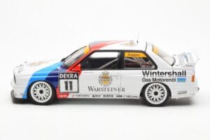 BMW M3 E30 #11 S. Soper Warsteiner DTM 1991 AUTOart 1:18 89146 Metāls — attēls 4 no 8
