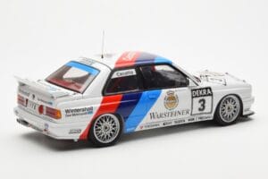 BMW M3 E30 #3 J. Cecotto Warsteiner DTM 1991 AUTOart 1:18 89145 Metāls — attēls 3 no 8