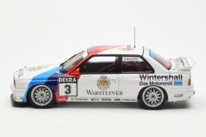 BMW M3 E30 #3 J. Cecotto Warsteiner DTM 1991 AUTOart 1:18 89145 Metāls — attēls 4 no 8