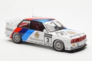 BMW M3 E30 #3 J. Cecotto Warsteiner DTM 1991 AUTOart 1:18 89145 Metāls — attēls 6 no 8