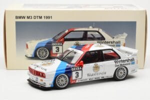 BMW M3 E30 #3 J. Cecotto Warsteiner DTM 1991 AUTOart 1:18 89145 Metāls — attēls 8 no 8