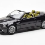 BMW M3 E46 Kabriolets Melns Kyosho 1:18