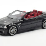 BMW M3 E46 Kabriolets Melns Otto 1:18