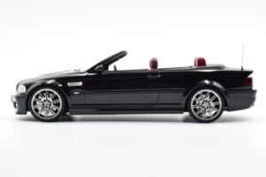 BMW M3 E46 Kabriolets Melns Otto 1:18 OT380 Sveķi — attēls 3 no 9