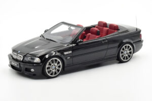BMW M3 E46 Kabriolets Melns Otto 1:18