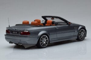 BMW M3 E46 Kabriolets Pelēks Otto 1:18 OT1006 Sveķi — attēls 2 no 6