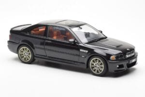 BMW M3 E46 Melns AUTOart 1:18 70541 Metāls — attēls 6 no 8