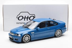 BMW M3 E46 Zils Otto 1:18 OT790 Sveķi — attēls 6 no 6