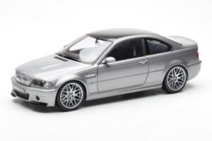 BMW M3 E46 CSL Pelēks Kyosho 1:18
