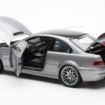 BMW M3 E46 CSL Pelēks Kyosho 1:18 - image 5 of 8