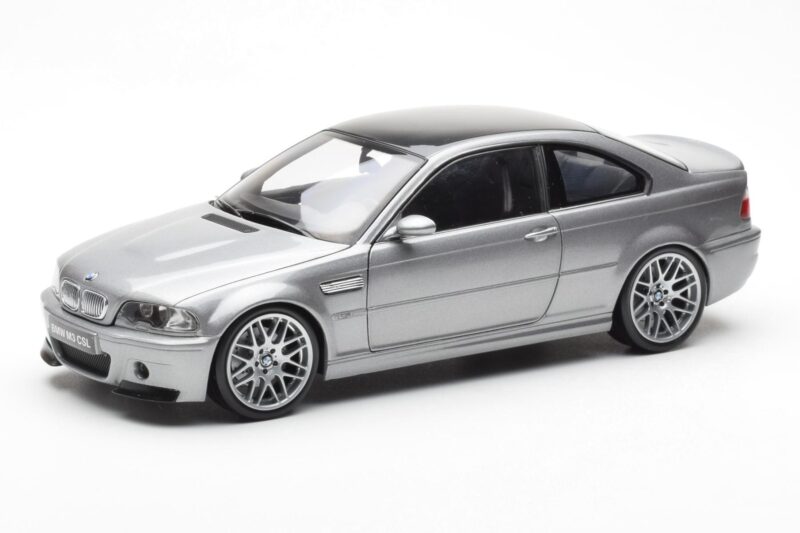 BMW M3 E46 CSL Pelēks Kyosho 1:18