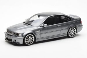 BMW M3 E46 CSL M Rims Silver Pelēks Metallic Otto 1:18