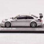 BMW M3 E46 GTR Street Sudrabs Minichamps 1:43