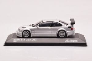 BMW M3 E46 GTR Street Sudrabs Minichamps 1:43