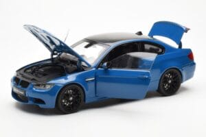 BMW M3 E92 Laguna Seca Blue Kyosho 1:18 08734LBL Metāls — attēls 2 no 8