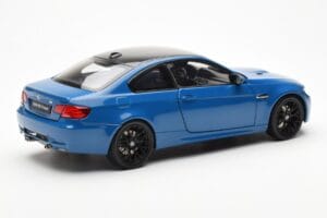 BMW M3 E92 Laguna Seca Blue Kyosho 1:18 08734LBL Metāls — attēls 3 no 8