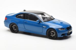 BMW M3 E92 Laguna Seca Blue Kyosho 1:18 08734LBL Metāls — attēls 6 no 8