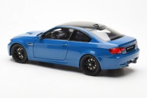 BMW M3 E92 Laguna Seca Blue Kyosho 1:18 08734LBL Metāls — attēls 7 no 8