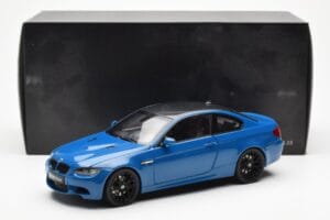 BMW M3 E92 Laguna Seca Blue Kyosho 1:18 08734LBL Metāls — attēls 8 no 8