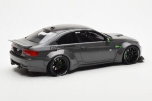 BMW M3 E92 LBWK Liberty Walk Pelēks GT Spirit 1:18 GT127 Sveķi — attēls 2 no 6