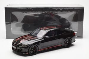 BMW M4 G82 CSL Sapphire Melns GT Spirit 1:18 GT904 Sveķi — attēls 6 no 6