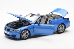 BMW M4 F83 Kabriolets Yas Marina Zils Paragon 1:18 80432339612 Metāls — attēls 2 no 8