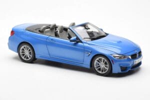 BMW M4 F83 Kabriolets Yas Marina Zils Paragon 1:18 80432339612 Metāls — attēls 6 no 8