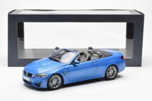 BMW M4 F83 Kabriolets Yas Marina Zils Paragon 1:18 80432339612 Metāls — attēls 8 no 8